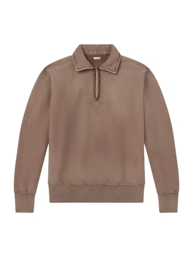 Half-Zip Cotton-Jersey Sweatshirt - Men