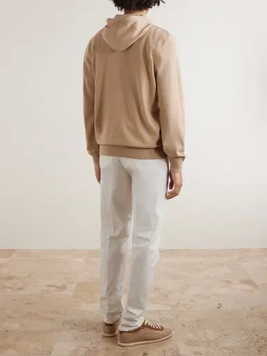 Brunello Cucinelli Cashmere Zip-Up Hoodie - Men | Thumbnail 4 Brunello Cucinelli Cashmere Zip-Up Hoodie - Men | Thumbnail 4