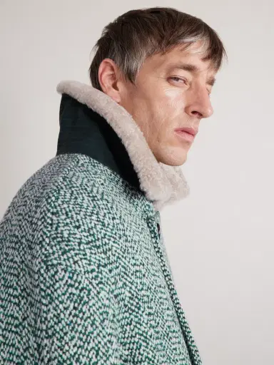 Zegna Double-Breasted Wool and Cashmere-Blend Tweed Coat - Men | Thumbnail 5