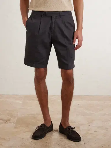 Boglioli Straight-Leg Cotton-Blend Shorts - Men | Thumbnail 3 Boglioli Straight-Leg Cotton-Blend Shorts - Men | Thumbnail 3