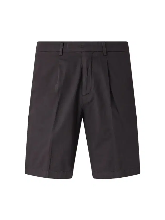 Straight-Leg Cotton-Blend Shorts - Men