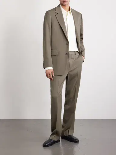 Auralee Wool-Gabardine Blazer - Men | Thumbnail 2