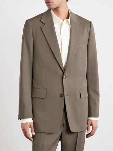 Auralee Wool-Gabardine Blazer - Men | Thumbnail 3