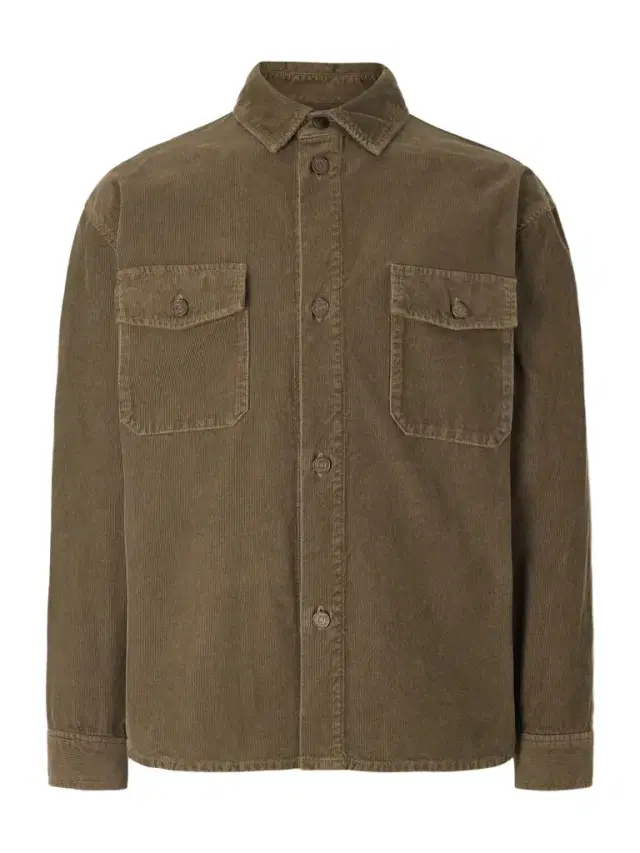 Cotton-Corduroy Overshirt - Men
