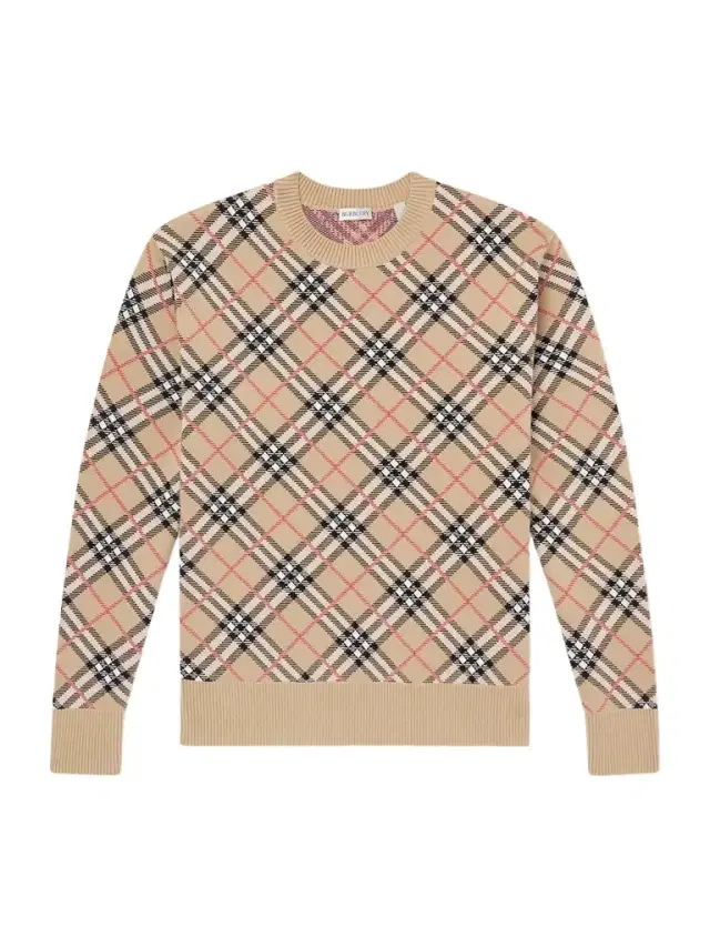 Burberry Checked Cotton-Blend Sweater - Men