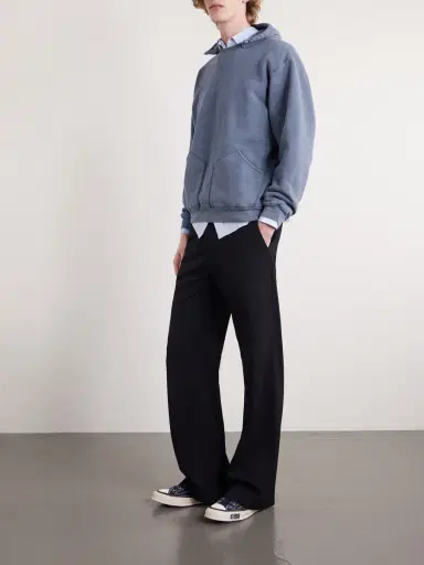 A.PRESSE Vintage Cotton-Jersey Hoodie - Men | Thumbnail 2