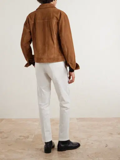 Boglioli Tapered Cotton-Blend Trousers - Men | Thumbnail 4 Boglioli Tapered Cotton-Blend Trousers - Men | Thumbnail 4