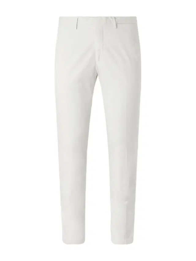 Tapered Cotton-Blend Trousers - Men