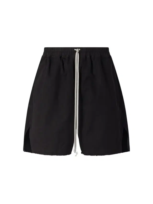DRKSHDW by Rick Owens Long Boxers Butt Zipp Straight-Leg Cotton-Canvas Shorts - Men