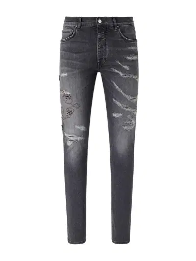 AMIRI Hollywood Skinny-Fit Embellished Jeans - Men | Thumbnail 1 AMIRI Hollywood Skinny-Fit Embellished Jeans - Men | Thumbnail 1