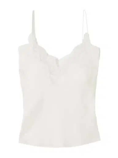 RÓHE Lace-trimmed Silk Camisole | Thumbnail 1 RÓHE Lace-trimmed Silk Camisole | Thumbnail 1