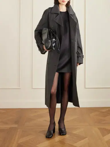 Maison Margiela Tabi Leather Wedge Slingback Pumps | Thumbnail 4 Maison Margiela Tabi Leather Wedge Slingback Pumps | Thumbnail 4
