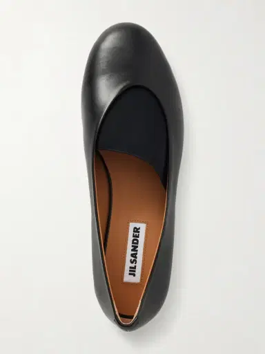 Jil Sander Leather Ballet Flats | Thumbnail 6 Jil Sander Leather Ballet Flats | Thumbnail 6
