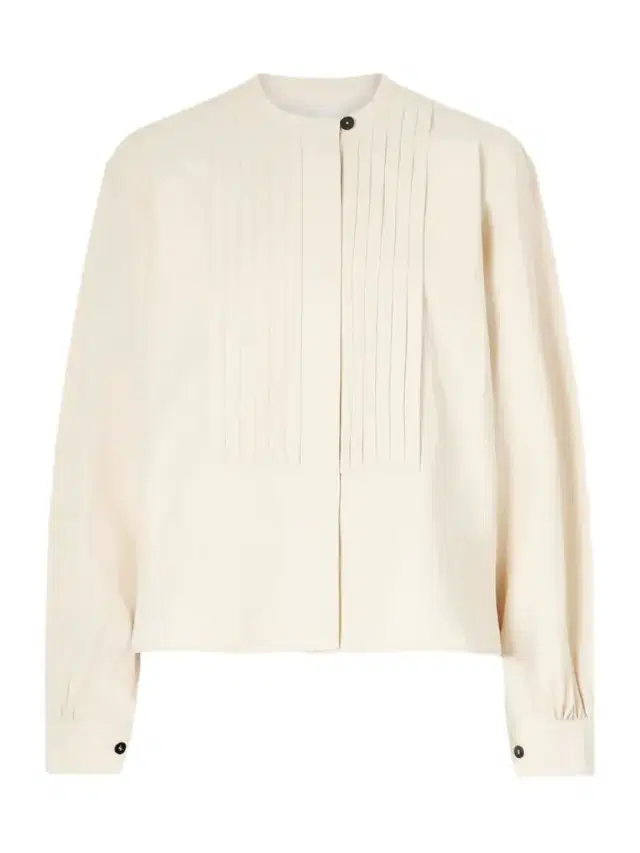 Pleated Linen Shirt
