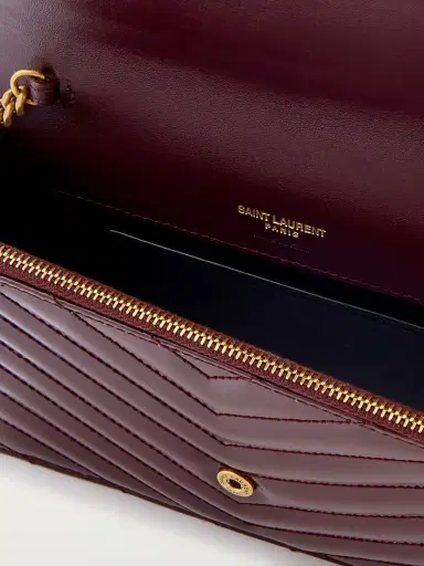 Saint Laurent Cassandre Envelope Matelassé Patent-leather Shoulder Bag | Thumbnail 5 Saint Laurent Cassandre Envelope Matelassé Patent-leather Shoulder Bag | Thumbnail 5