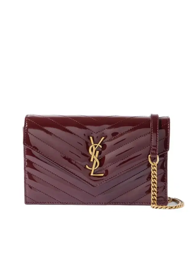 Cassandre Envelope Matelassé Patent-leather Shoulder Bag Cassandre Envelope Matelassé Patent-leather Shoulder Bag