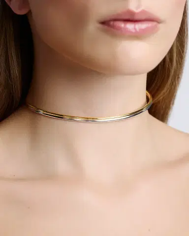 Jennifer Fisher Two Tone Thread Choker | Thumbnail 1 Jennifer Fisher Two Tone Thread Choker | Thumbnail 1