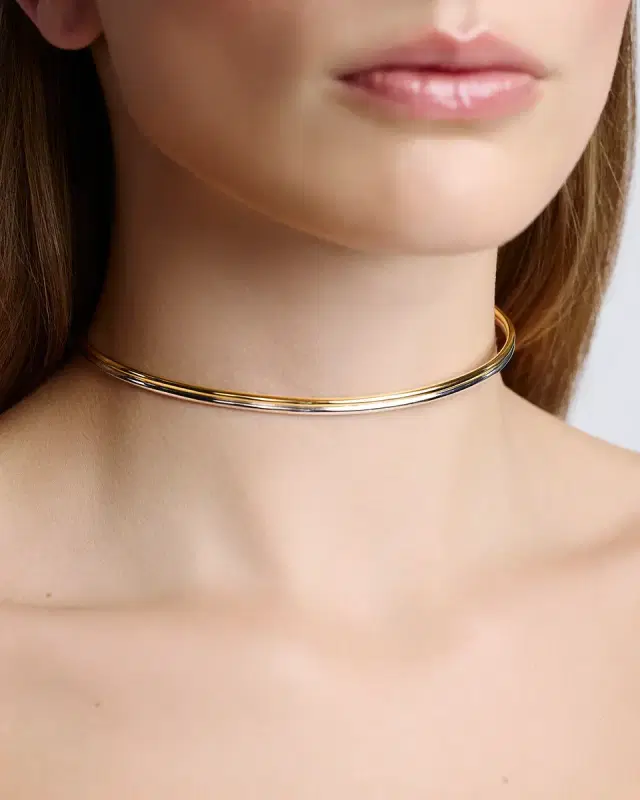 Jennifer Fisher Two Tone Thread Choker