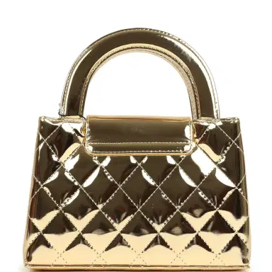 Chanel Chanel Small Kelly Shopper Light Gold Metallic Mirror Calfskin Light Gold Hardware | Thumbnail 5