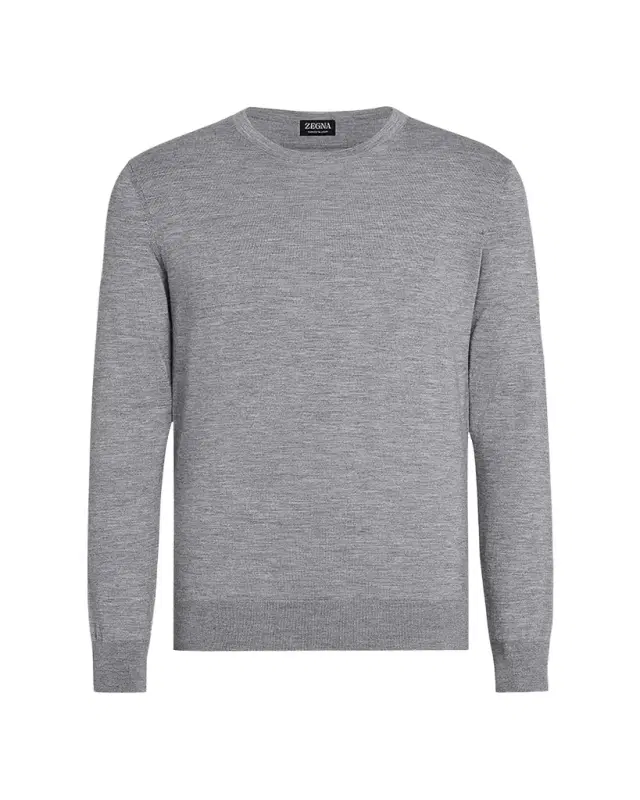 Men's Casheta Cashmere-Silk Crewneck Sweater