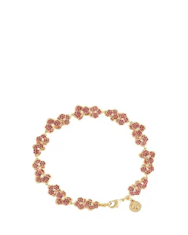 Anabel Aram Jewelry Orchid Pave Tennis Bracelet | Thumbnail 1