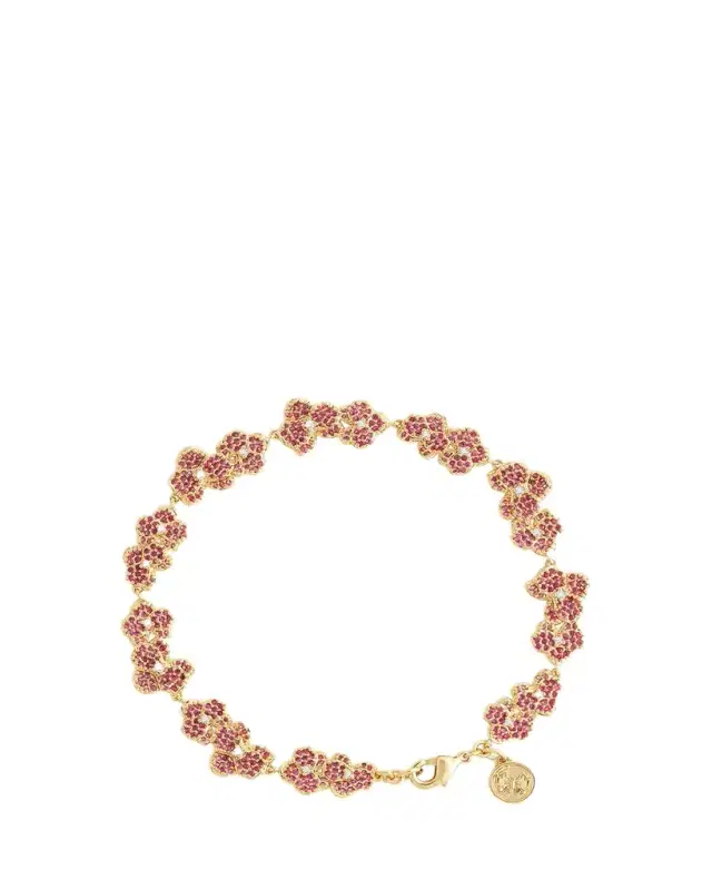 Anabel Aram Jewelry Orchid Pave Tennis Bracelet