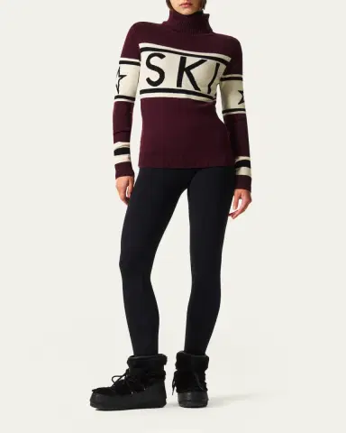 Perfect Moment Schild SKI Intarsia Turtleneck Sweater | Thumbnail 2