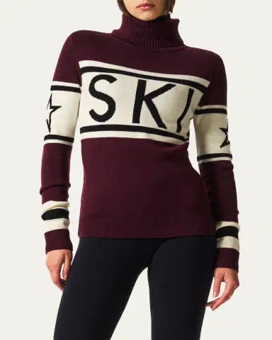 Perfect Moment Schild SKI Intarsia Turtleneck Sweater | Thumbnail 4