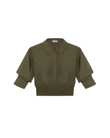 Simkhai Stiles Knit Cotton Shirt | Thumbnail 1