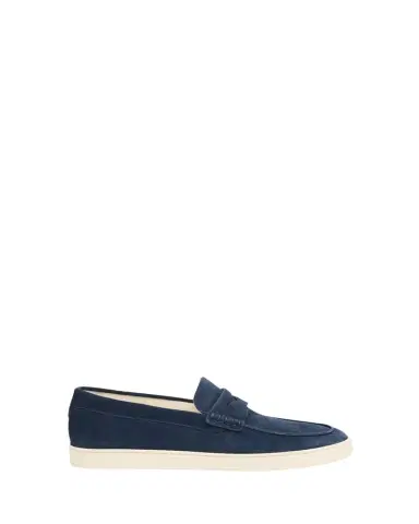 Brunello Cucinelli Men's Suede Loafer Sneakers | Thumbnail 1 Brunello Cucinelli Men's Suede Loafer Sneakers | Thumbnail 1