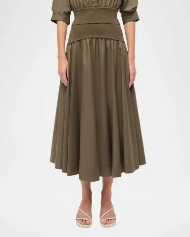 Simkhai Ovie Midi Skirt | Thumbnail 5