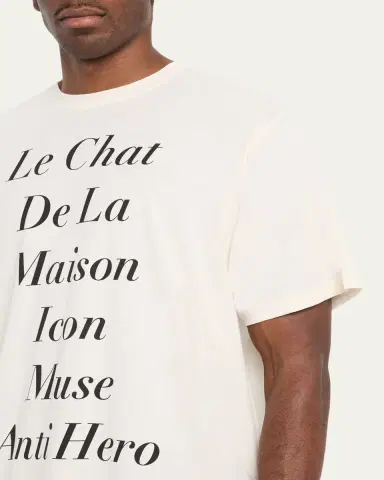 Valentino Garavani Men's Printed Cotton Jersey T-Shirt | Thumbnail 5