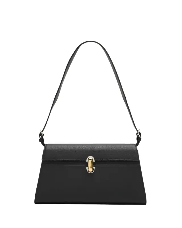 Symmetry Leather Shoulder Bag