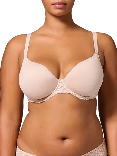 Simone Pérèle Women's Subtile 3D Plunge Contour Bra - Peau Rose - Size 30F | Thumbnail 4