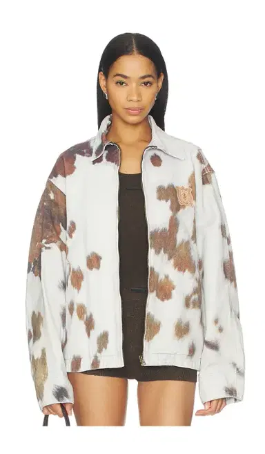 We11Done Cowhide Print Work Jacket | Thumbnail 1