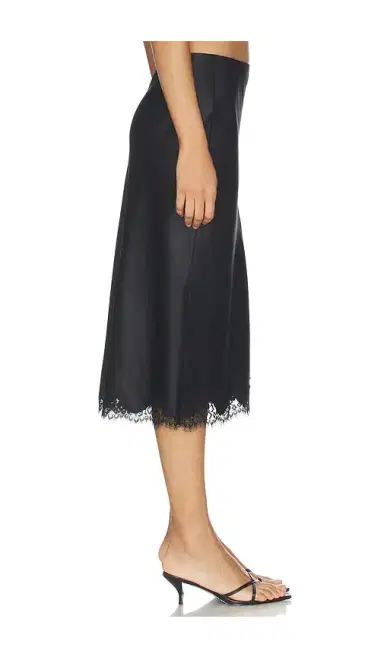 L'AGENCE Tico Lace Midi Skirt | Thumbnail 2 L'AGENCE Tico Lace Midi Skirt | Thumbnail 2