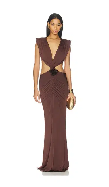 AWAVE Studio The Faye Umber Maxi Dress | Thumbnail 1 AWAVE Studio The Faye Umber Maxi Dress | Thumbnail 1