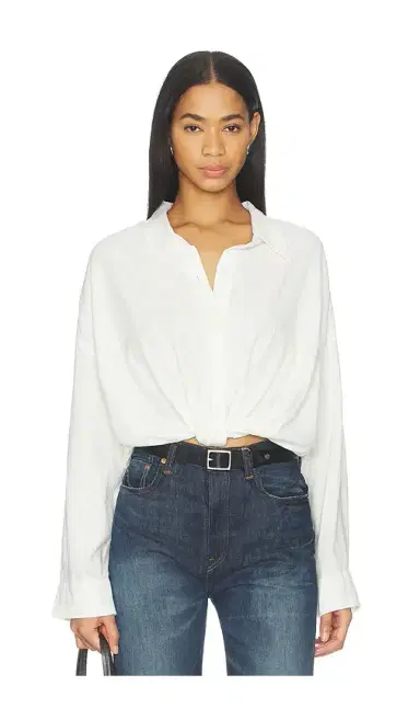 Denimist Twisted Front Shirt | Thumbnail 1