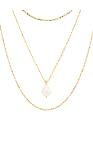 Ettika Layered Pearl Pendant Necklace | Thumbnail 2 Ettika Layered Pearl Pendant Necklace | Thumbnail 2