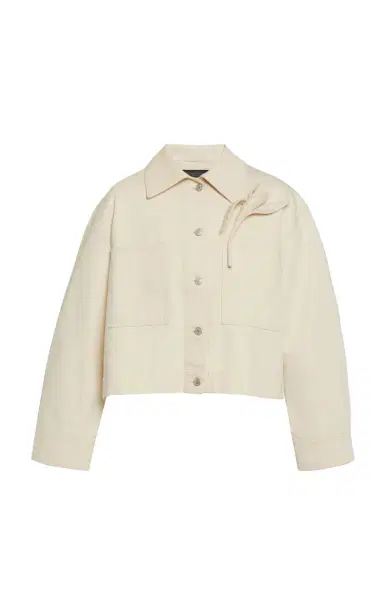 Erdem Appliquéd Denim Jacket | Thumbnail 2