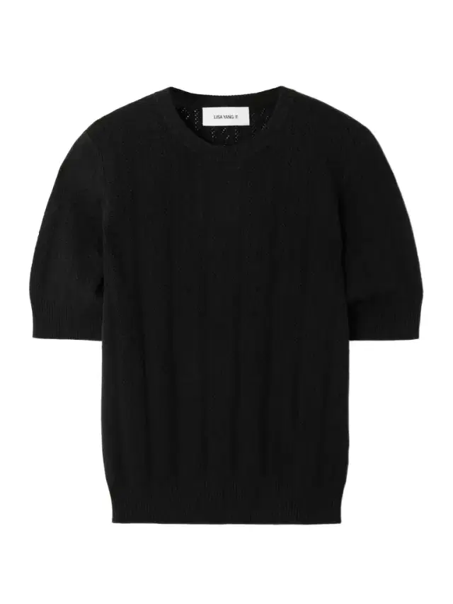 Nika Pointelle-knit Cotton And Cashmere-blend Sweater