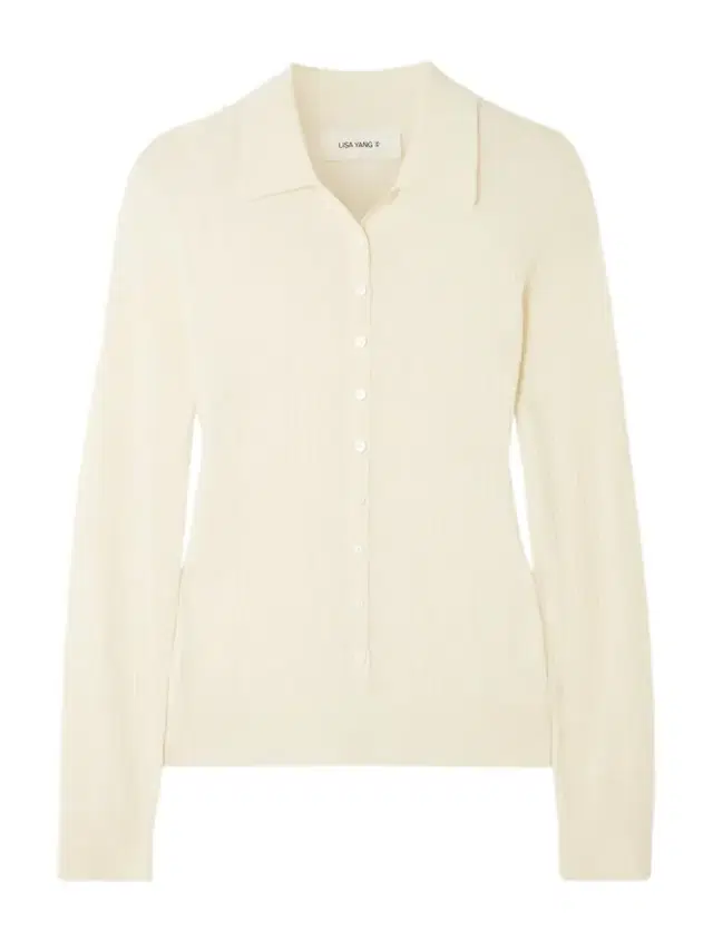Lisa Yang Agata Ribbed Cashmere Cardigan