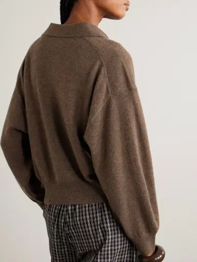 Lisa Yang Katriel Cashmere Polo Sweater | Thumbnail 3 Lisa Yang Katriel Cashmere Polo Sweater | Thumbnail 3
