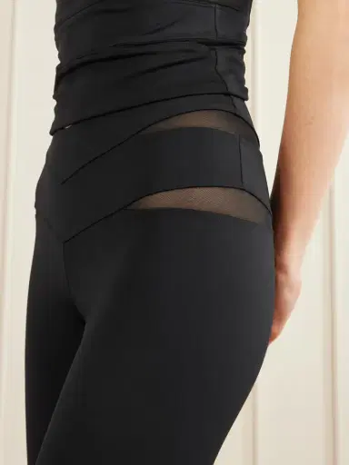 Eres Lonsbrough Tulle-paneled Stretch-jersey Shorts | Thumbnail 4 Eres Lonsbrough Tulle-paneled Stretch-jersey Shorts | Thumbnail 4
