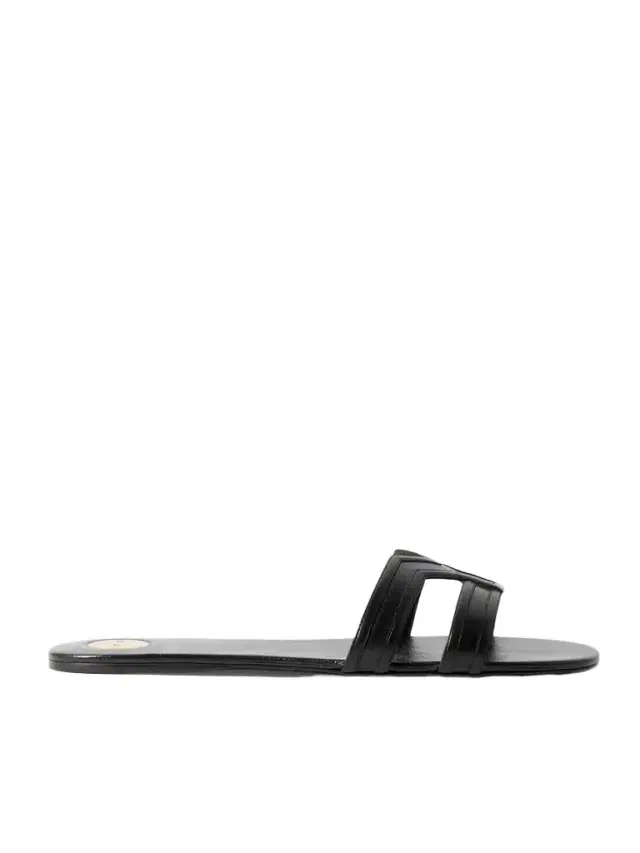 Mabrouka Leather Slides