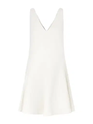 Brunello Cucinelli Twill Mini Dress | Thumbnail 1 Brunello Cucinelli Twill Mini Dress | Thumbnail 1