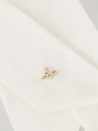 Vivienne Westwood Julia Bow-detailed Embellished Twill Hair Clip | Thumbnail 2