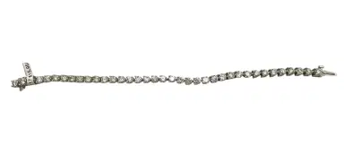 Wish Fine Jewelry 14KW-13.09G D-9.00CT TENNIS | Thumbnail 1