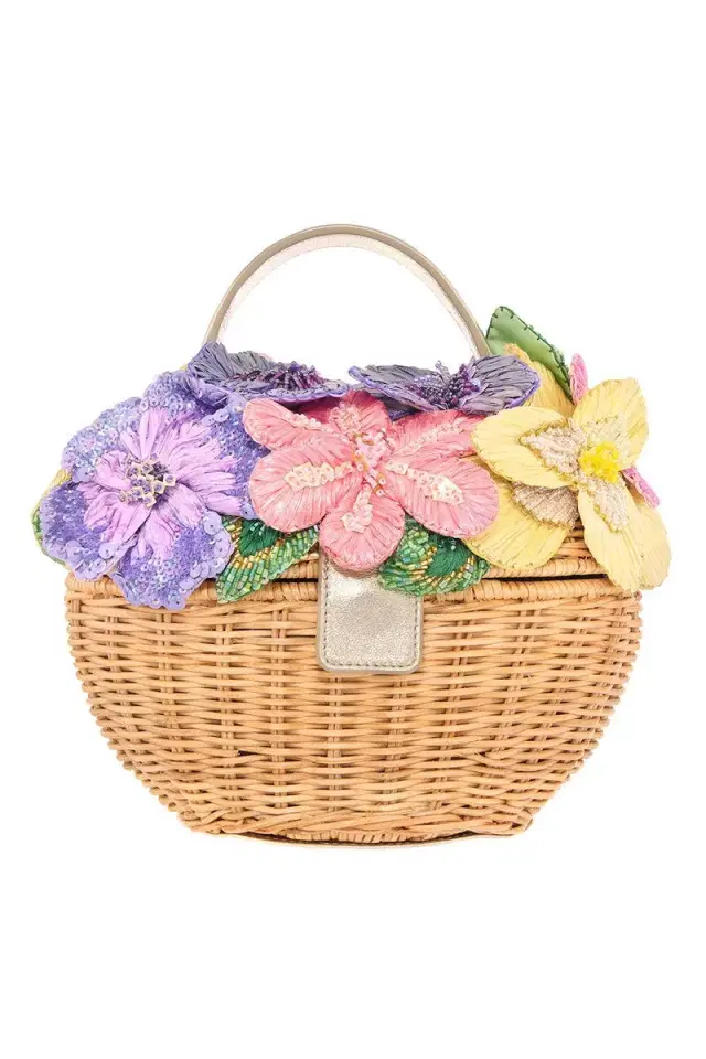 Dorothy Flower Basket Bag