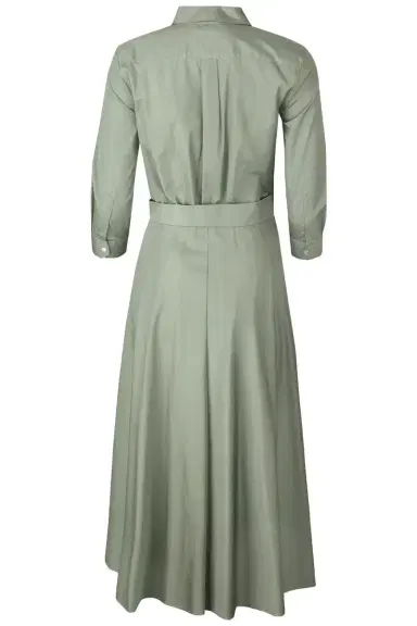 SARA ROKA Dralla Midi Dress - Seagrass | Thumbnail 2